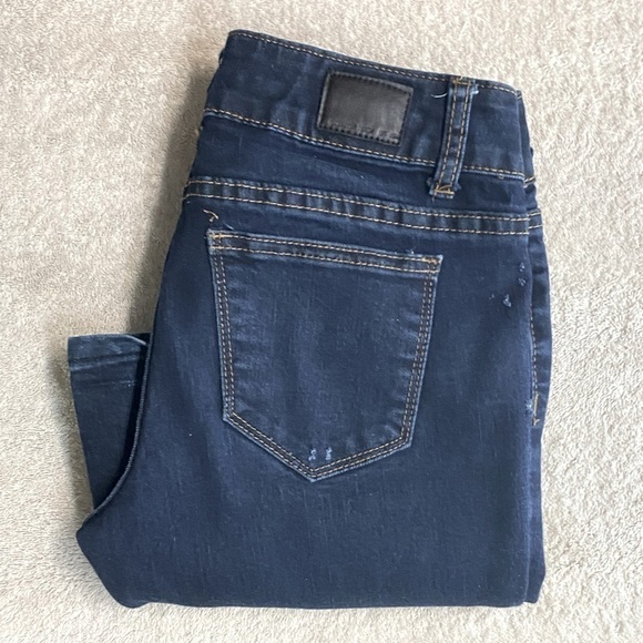 Vintage Y2K Bluenotes Dark Wash Low Rise Flare Leg Jeans 26 - Picture 15 of 15